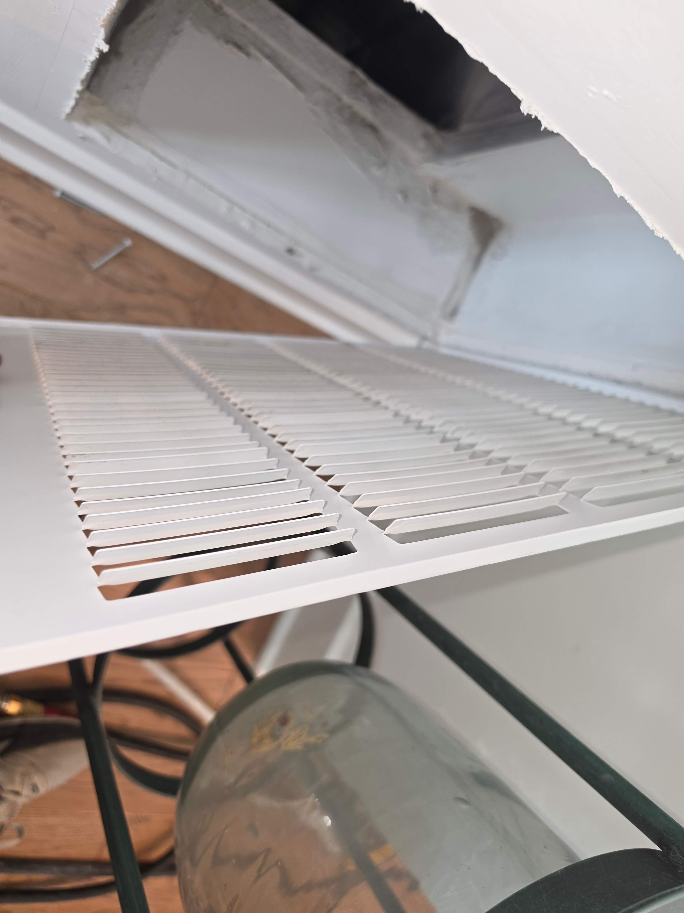 Vent cover fully cleaned and restored — Princeton NJ home after professional air duct cleaning