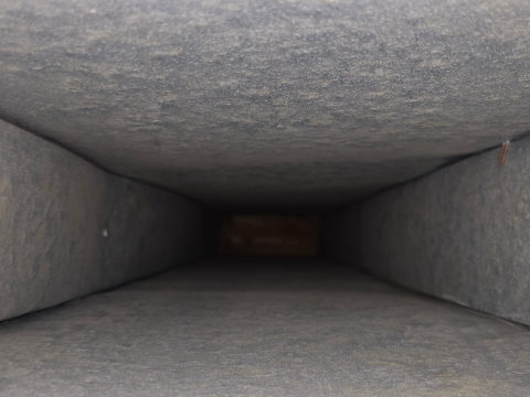 Rectangular air duct after cleaning — Brick, NJ