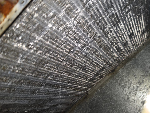 Clean evaporator coil after professional cleaning — Toms River NJ