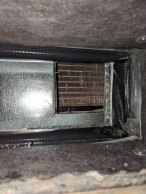 After: Howell's air ducts and coils after commercial air duct cleaning