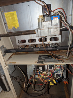 Cleaned up dust removal on HVAC equipment in Howell