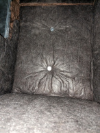 After duct cleaning interior of duct