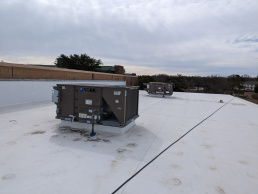 Roof top HVAC equipment view 5