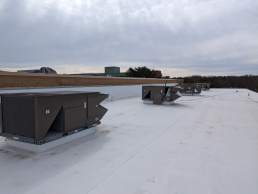 Roof top HVAC equipment view 4