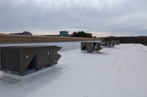 Roof top HVAC equipment view 4