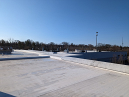 Roof top HVAC equipment view 1