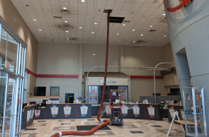 Brick NJ building getting air duct cleaning