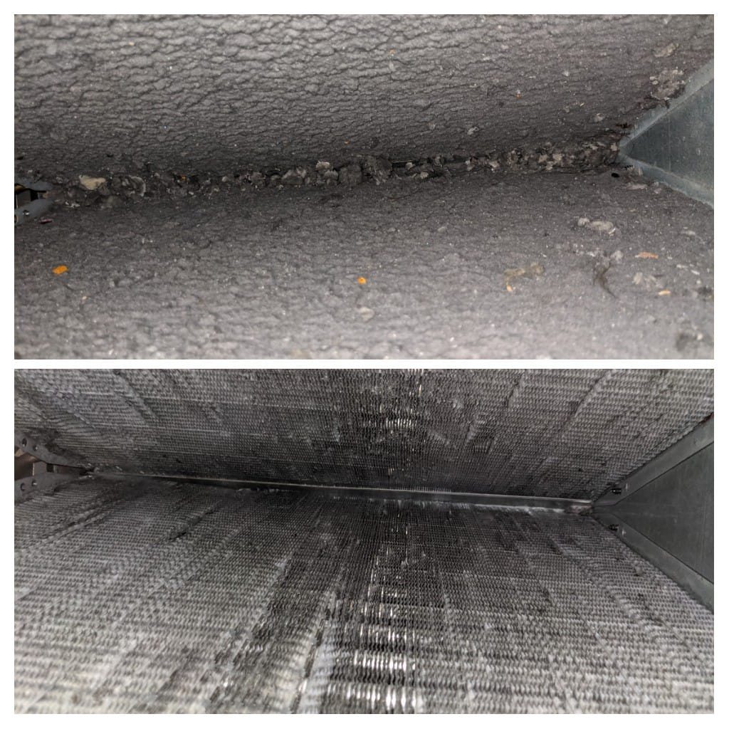 Before and After HVAC Duct Cleaning and Furnace Cleaning Projects in Manchester, NJ