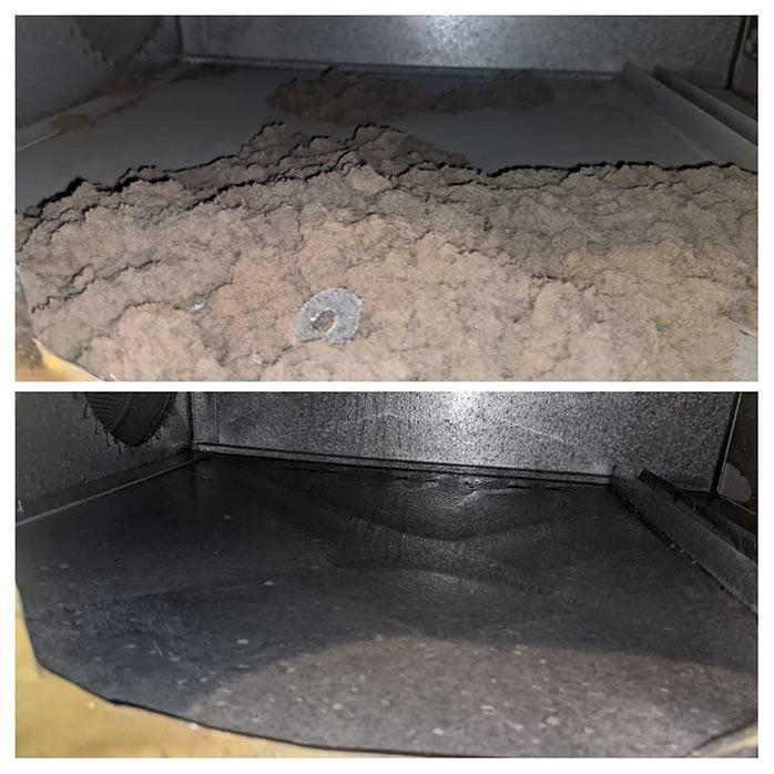 Before and After Air Duct Cleaning in Brick, Colts Neck, Howell, Jackson, Manchester, Toms River